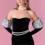 Pearl Reverie Dress Elbise - ÇOK RENKLİ - Nur Karaata