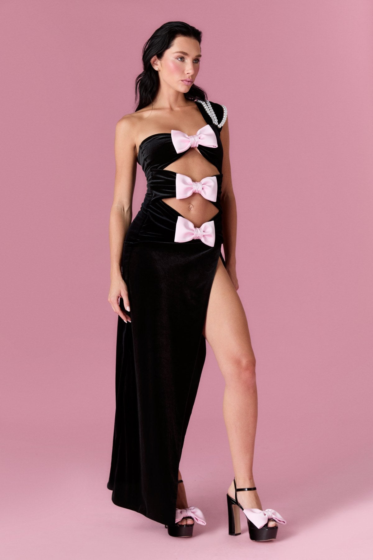 Midnight Muse Dress Elbise - ÇOK RENKLİ - Nur Karaata