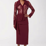 Carmesi Burgundy Blouse - Bordo - Görsel 3
