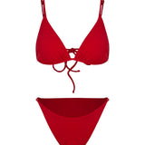 Coral Kırmızı Bikini Üstü