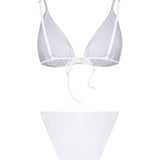 Coral Beyaz Bikini Üstü
