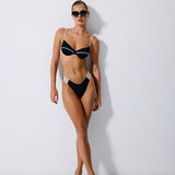 Flow Siyah Bikini Altı