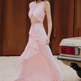 Maja Ballerina Pink Elbise