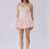 Khloe Ballerina Pink Elbise