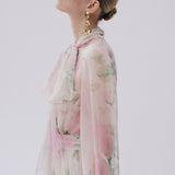 Fleur Floral Elbise