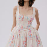 Misty Floral Elbise