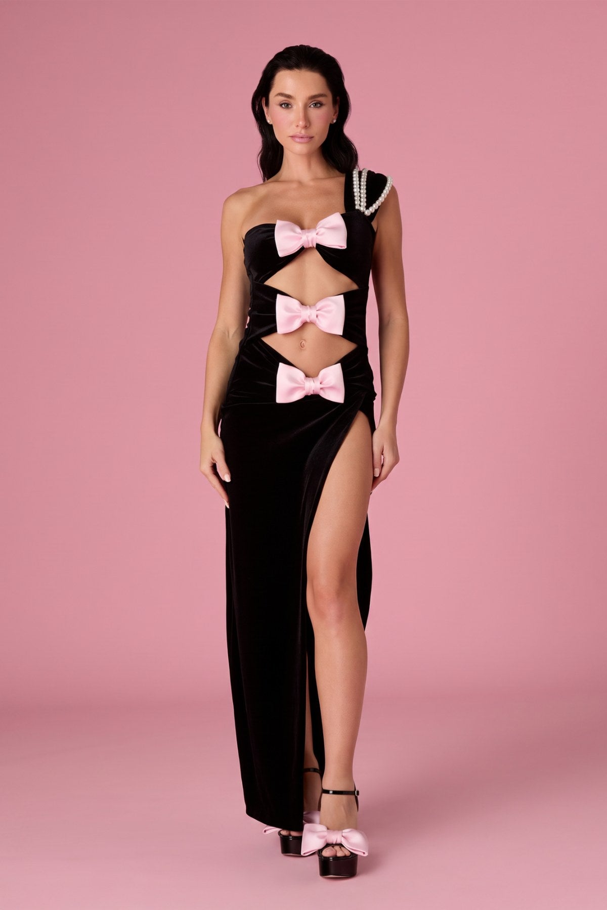 Midnight Muse Dress Elbise - ÇOK RENKLİ - Nur Karaata