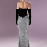 Splendour Icon Gown Elbise - ÇOK RENKLİ - Nur Karaata