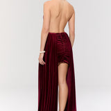 The Heiress Burgundy Elbise