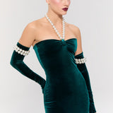 Dynasty Necklace Gown Elbise