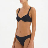 Strait Siyah Bikini Set