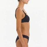 Strait Siyah Bikini Set