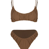 Sands Kahverengi Bikini Üstü
