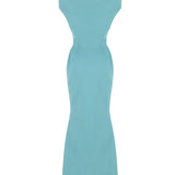 Turquoise Elbise