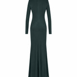 Agnes Emerald Dress