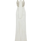 Nuvia Long White Elbise