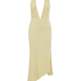 Alicia Butter Yellow Elbise