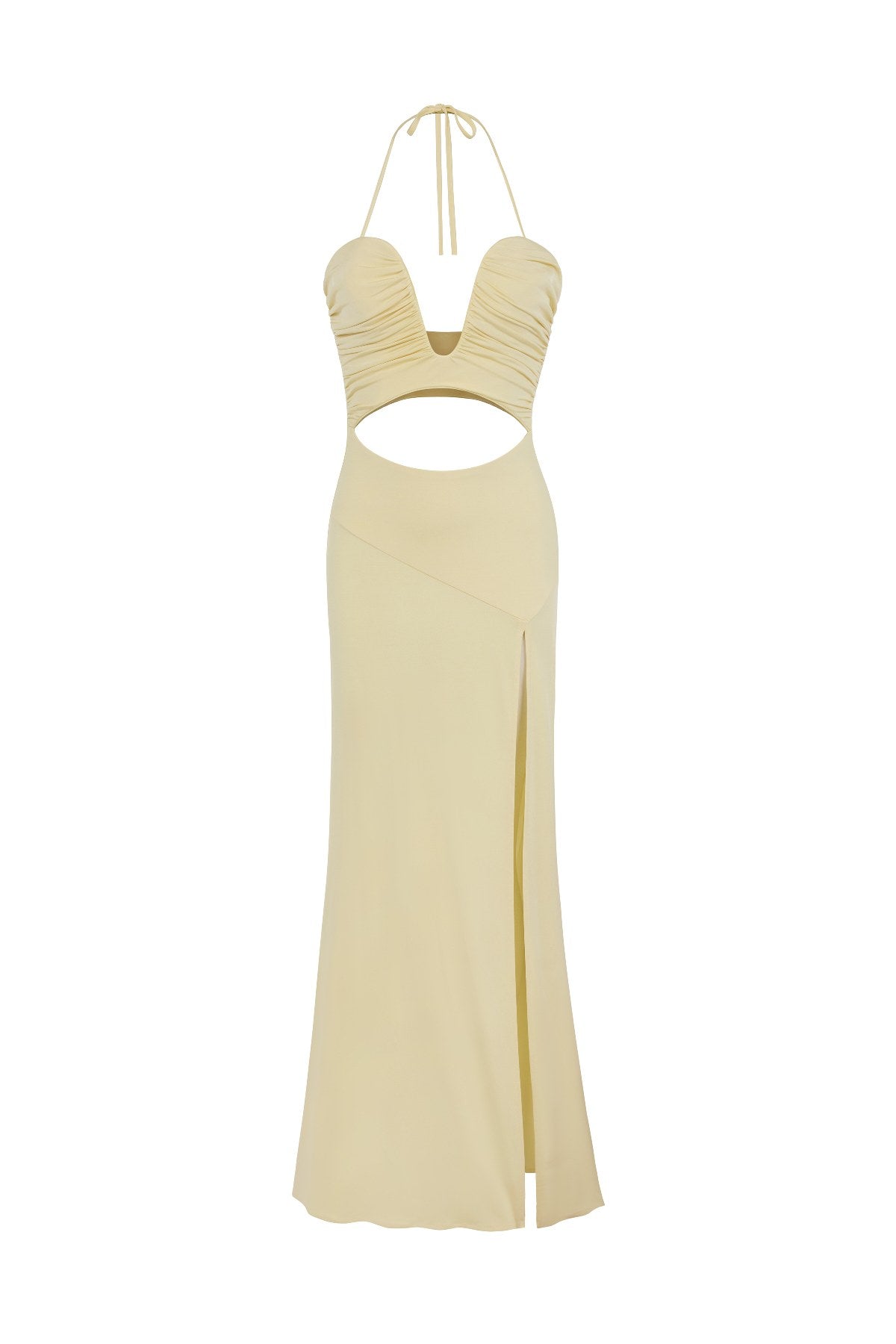 Calista Butter Yellow Dress - Sarı