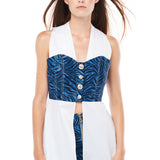 Olivia Zebra Bluz
