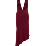 Fuergo Burgundy Dress - Bordo