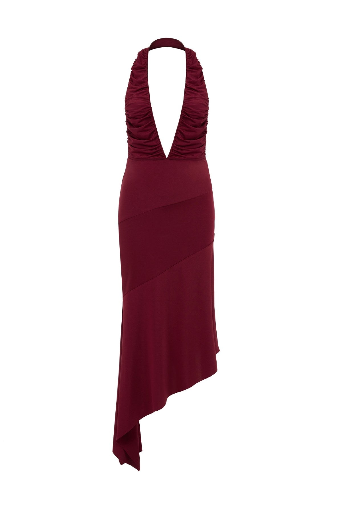 Fuergo Burgundy Dress - Bordo