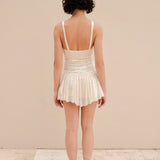 Gilda Sequin Short Elbise