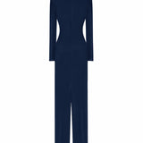 Gildea Long Sleeve Navyblue Dress