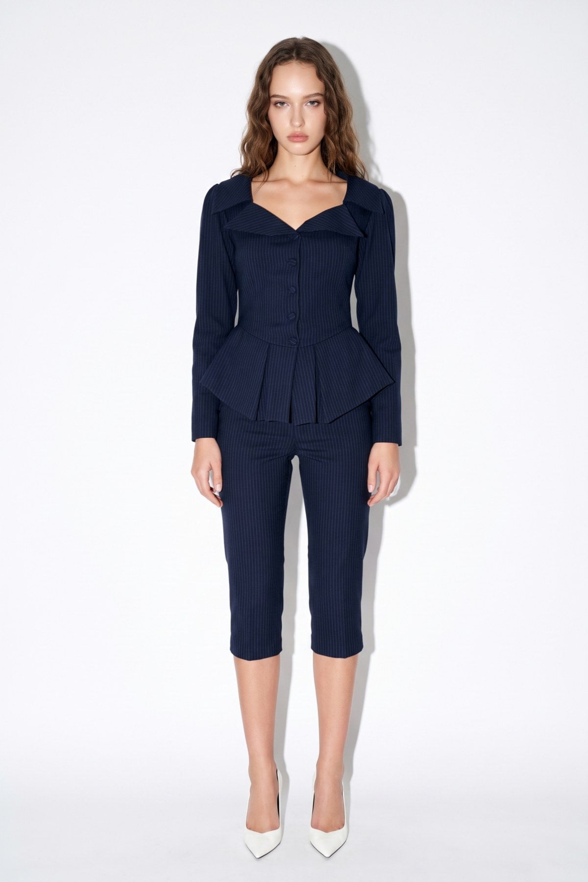 Slate Capri Pants - Çok Renkli - The Tacca