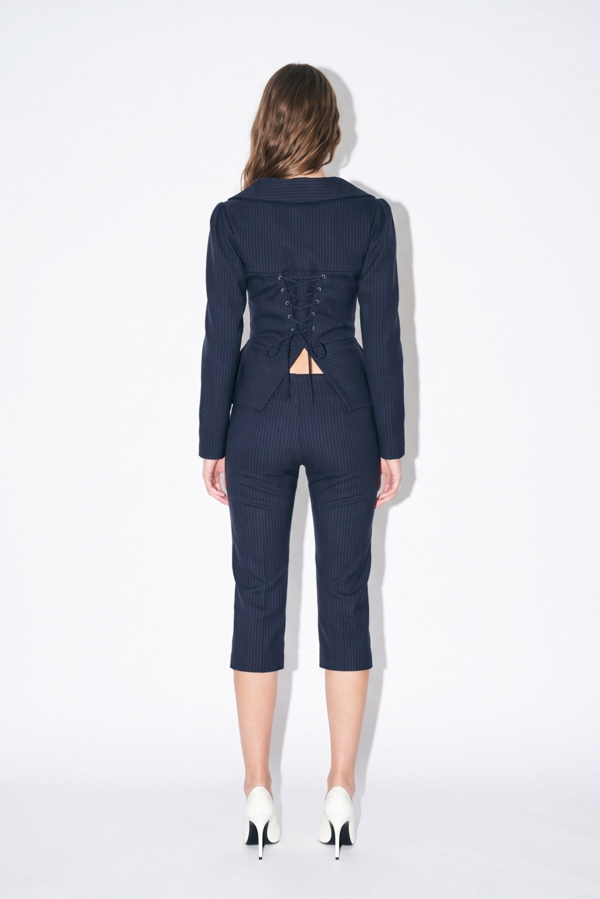 Slate Capri Pants - Çok Renkli - The Tacca