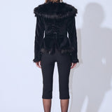 Black Boleyn Jacket - Siyah - The Tacca