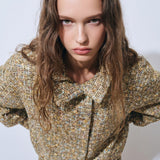 Adele Skirt - Altın - The Tacca