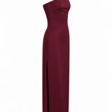 Hola Burgundy Dress
