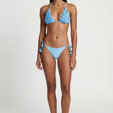 Flora Mavi Bikini Set