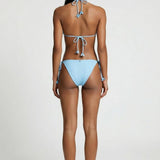 Flora Mavi Bikini Set