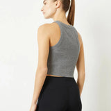Rivington Crop Tank – Grey Body London