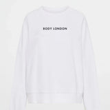 Elevated Cropped Crew – White Body London