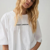 Retro Logo T-Shirt – White Body London