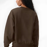 Crew Neck Sweatshirt – Espresso Brown Body London