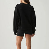 Elevated Cropped Crew – Black Body London
