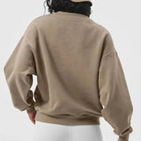 Crew Neck Sweatshirt – Beige Body London