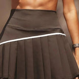 Tennis Set – Skirt & Bra – Black Body London