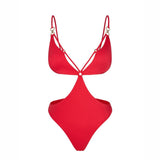 Scarlet Red Swimsuit