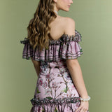 Coral Whisper Elbise