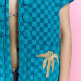 Miami Soleil Blue Kaftan