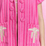Miami Soleil Pink Kaftan