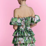 Riviera Ruffle Elbise