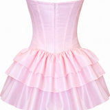 Khloe Ballerina Pink Elbise