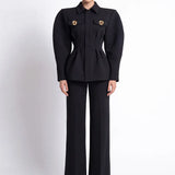 Lacivert Gabardin Pantolon