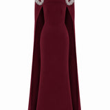 Leatrice Burgundy Dress