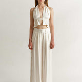 Lena Pant White